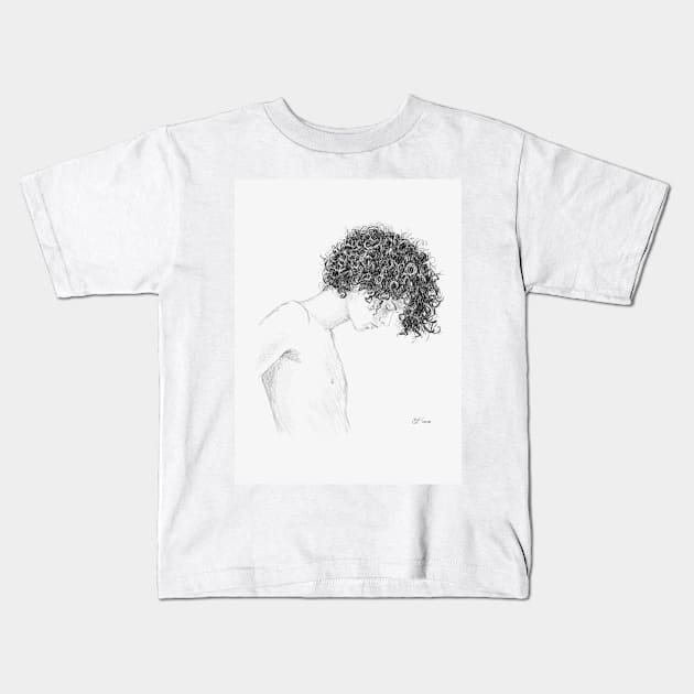 Medusa Boy Kids T-Shirt by BarnabyEdwards